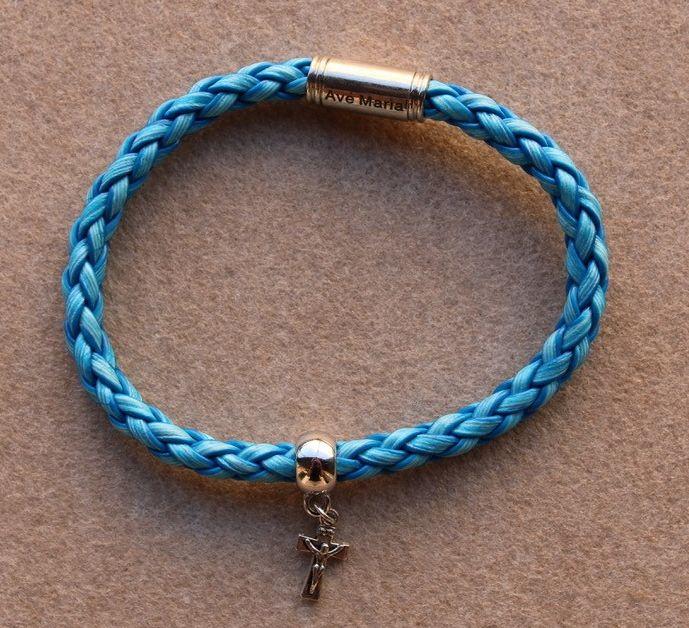 Armband, Ave Maria blau