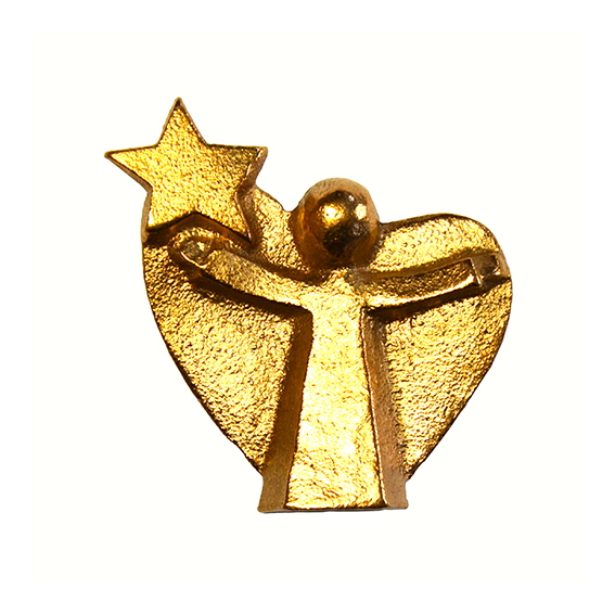 Engel Bronze mit Stern