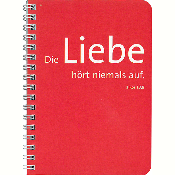 Notizbuch Liebe