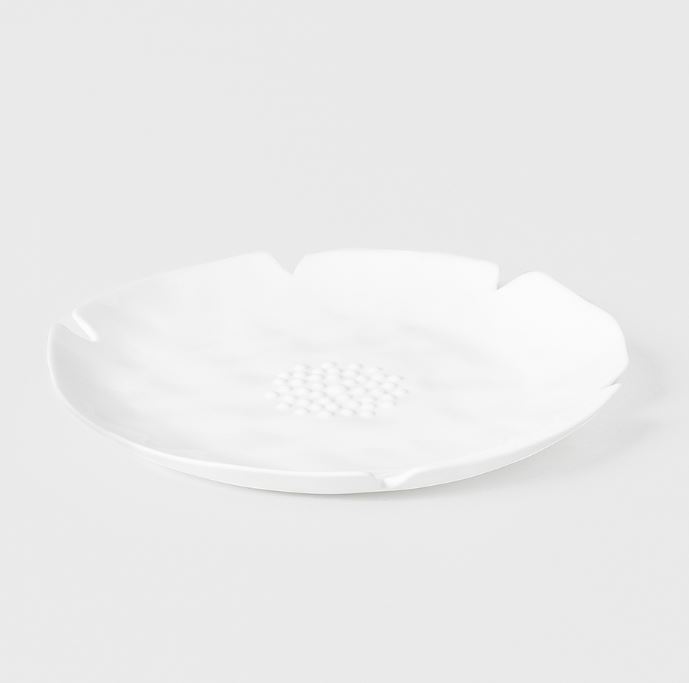 Teller Poppy (weiß)